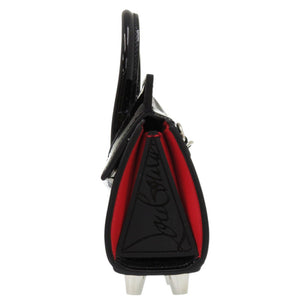 未使用品 クリスチャンルブタン 2way パロマナノ ショルダーバッグ パテントレザー ブラック 1283【中古】Christian Louboutin