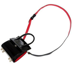 未使用品 クリスチャンルブタン 2way パロマナノ ショルダーバッグ パテントレザー ブラック 1283【中古】Christian Louboutin