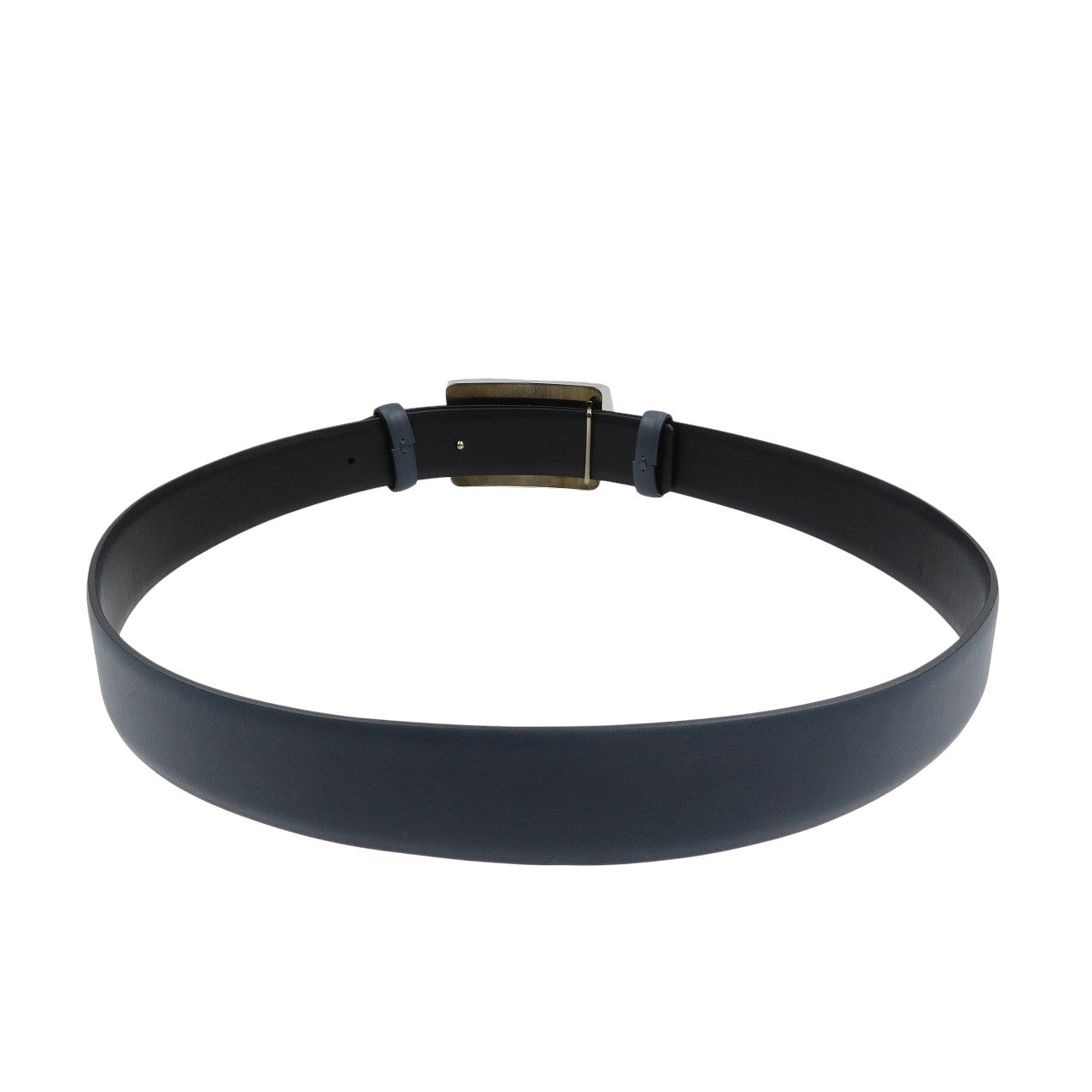 未使用 ロジェヴィヴィエ ダブルフェイス RCWC0341100CIT1012 レザー メタル ネイビー ベルト 1286【中古】ROGER VIVIER