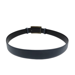 未使用 ロジェヴィヴィエ ダブルフェイス RCWC0341100CIT1012 レザー メタル ネイビー ベルト 1286【中古】ROGER VIVIER