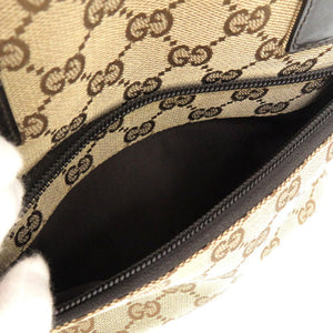 美品 グッチ GGキャンバス mini ミニ ハンドバッグ 002 1079 3754 ベージュ 1306【中古】GUCCI