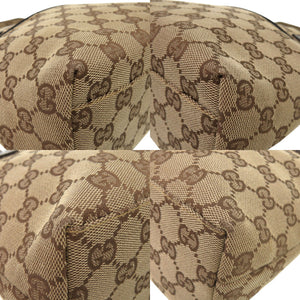 美品 グッチ GGキャンバス mini ミニ ハンドバッグ 002 1079 3754 ベージュ 1306【中古】GUCCI