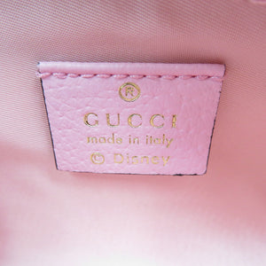 未使用 グッチ 662129 ディズニーコラボ デイジーダック GGスプリーム レザー ベージュ ピンク 筆箱 ペンケース 1310【中古】GUCCI