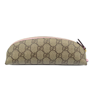 未使用 グッチ 662129 ディズニーコラボ デイジーダック GGスプリーム レザー ベージュ ピンク 筆箱 ペンケース 1310【中古】GUCCI