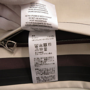 新品同様 エルメス カントリー サイズM ナイロン ベージュ ロングブルゾン 1314【中古】HERMES メンズ