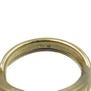 ボッテガヴェネタ 2375 AR シルバー925 19号 リング 指輪 1349【中古】BOTTEGA VENETA