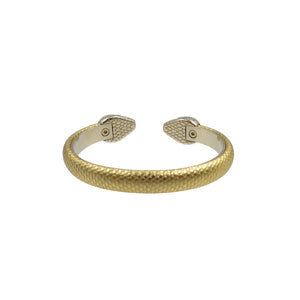 美品 ブルガリ セルペンティ スネーク GP ゴールド バングル 1350【中古】BVLGARI