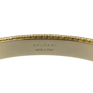 美品 ブルガリ セルペンティ スネーク GP ゴールド バングル 1350【中古】BVLGARI