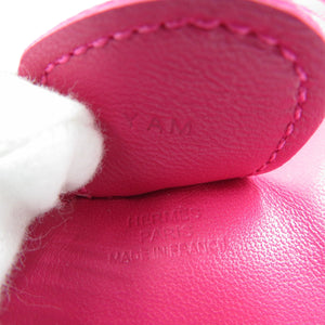 新品同様 エルメス ロデオMM アニョーミロ Y刻印 ローズメキシコ ピンク バッグチャーム 1354【中古】HERMES
