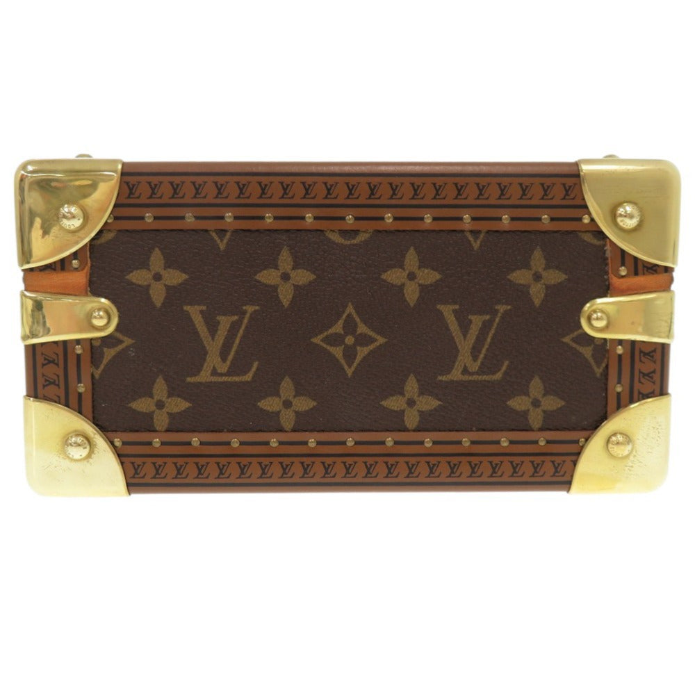 美品 ルイ ヴィトン コフレ トレゾール20 モノグラム ブラウン ジュエリーボックス LV 1447【中古】LOUIS VUITTON