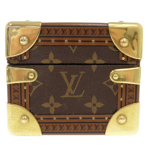 美品 ルイ ヴィトン コフレ トレゾール20 モノグラム ブラウン ジュエリーボックス LV 1447【中古】LOUIS VUITTON