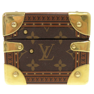 美品 ルイ ヴィトン コフレ トレゾール20 モノグラム ブラウン ジュエリーボックス LV 1447【中古】LOUIS VUITTON