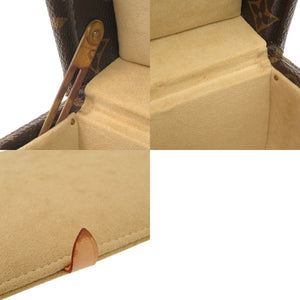 美品 ルイ ヴィトン コフレ トレゾール20 モノグラム ブラウン ジュエリーボックス LV 1447【中古】LOUIS VUITTON