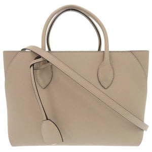 未使用 ボナベンチュラ ミア 27 ノブレッサ BTBN1-GG グレージュ 2WAY ハンドバッグ ショルダーバッグ 1454【中古】BONAVENTURA