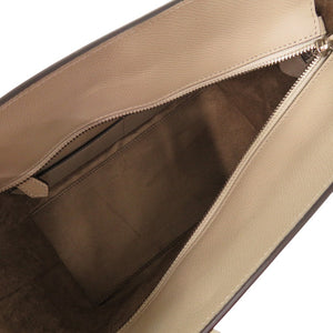 未使用 ボナベンチュラ ミア 27 ノブレッサ BTBN1-GG グレージュ 2WAY ハンドバッグ ショルダーバッグ 1454【中古】BONAVENTURA