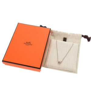 新品同様 エルメス ミニポップアッシュH ロゴ GP ベージュ ネックレス 1459【中古】HERMES