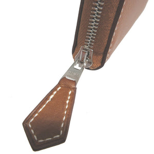 新品同様 エルメス アザップ シルクイン コンパクト B刻印(2023年製) エバーカラー シルク ゴールド コインケース 財布 1474【中古】HERMES