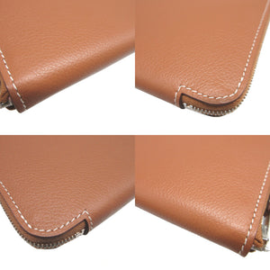 新品同様 エルメス アザップ シルクイン コンパクト B刻印(2023年製) エバーカラー シルク ゴールド コインケース 財布 1474【中古】HERMES