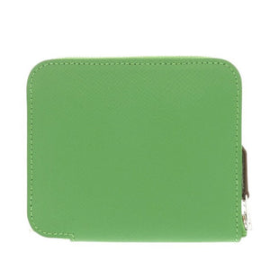 新品同様 エルメス アザップ シルクイン コンパクト ヴォーエプソン ヴェールユッカ セレスト B刻印(2023年製) コインケース 1475【中古】HERMES