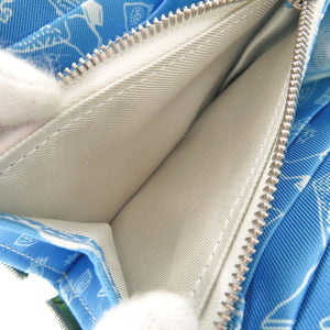 新品同様 エルメス アザップ シルクイン コンパクト ヴォーエプソン ヴェールユッカ セレスト B刻印(2023年製) コインケース 1475【中古】HERMES