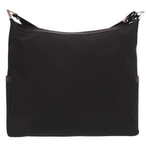 美品 グッチ ナイロン ブラック ショルダーバッグ 黒 1528【中古】GUCCI
