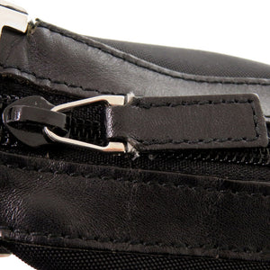 美品 グッチ ナイロン ブラック ショルダーバッグ 黒 1528【中古】GUCCI