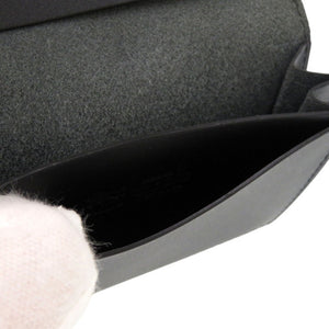 新品同様 イルビゾンテ バケッタスムース 二つ折り パスケース カードケース レザー ブラック 1541【中古】IL BISONTE