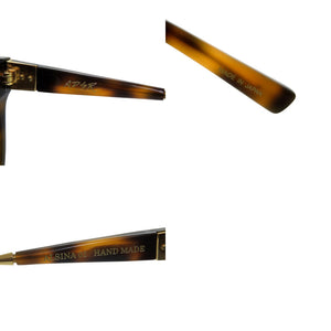 新品同様 A.D.S.R. エーディーエスアール ウェリントン ALSINA02 サングラス ブラウン 1550【中古】A.D.S.R.　