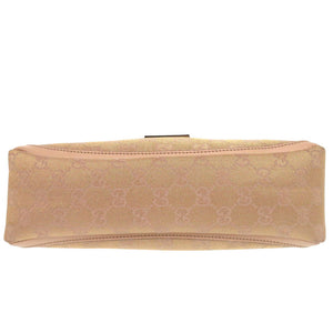 美品 グッチ アビー GG柄 130939 GGキャンバス ピンク ワンショルダーバッグ 1558【中古】GUCCI