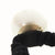 美品 シャネル ココマーク ヘアゴム シュシュ フェイクパール ホワイト ヘアアクセサリー 白 1563【中古】CHANEL