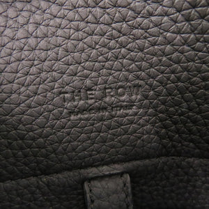 新品同様 ザ ロウ ソフト マルゴー10 W1190 L133 レザー ブラック 2WAY ハンドバッグ ショルダーバッグ 黒 1583【中古】THE ROW