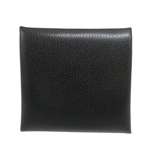 未使用 エルメス バスティア B刻印(2023年製) シェーブル ブラック 黒 コインケース 財布 1622【中古】HERMES