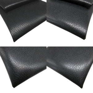 未使用 エルメス バスティア B刻印(2023年製) シェーブル ブラック 黒 コインケース 財布 1622【中古】HERMES