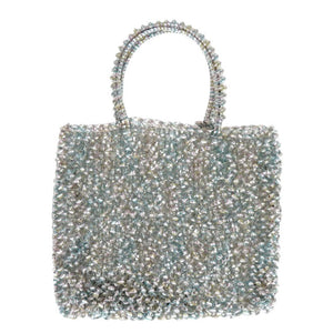 未使用 アンテプリマ スタンダード ミニアトゥーラ ハワイ限定カラー PB21F12045 PVC シルバー 2wayハンドバッグ 1628【中古】ANTEPRIMA