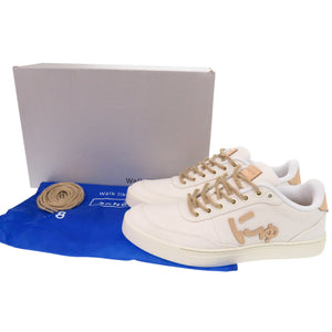 未使用 サンガッチョ にゅ～ず ORGANIC 26cm 天然素材 ホワイト スニーカー 白 1632【中古】Sangacio