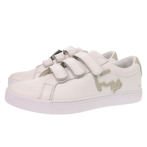 未使用 サンガッチョ にゅ～ず OFF COAT 26cm レザー ホワイト スニーカー 白 1633【中古】Sangacio