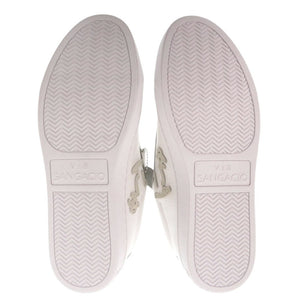 未使用 サンガッチョ にゅ～ず OFF COAT 26cm レザー ホワイト スニーカー 白 1633【中古】Sangacio