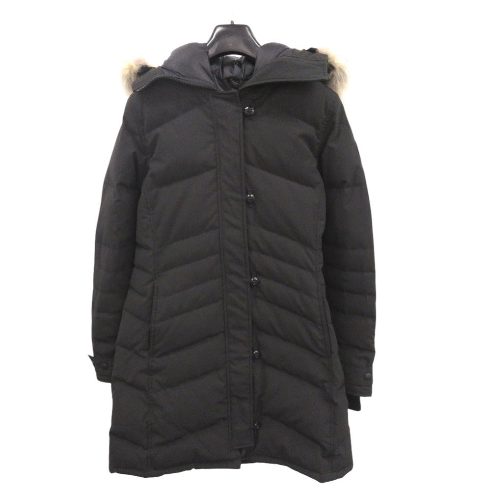 未使用品 カナダグース LORETTE PARKA BLACK LABEL 153934 サイズM ポリエステル ダウン ブラック ダウンジャケット ダウンコート 1635【中古】CANADA GOOSE