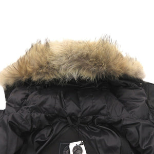 未使用品 カナダグース LORETTE PARKA BLACK LABEL 153934 サイズM ポリエステル ダウン ブラック ダウンジャケット ダウンコート 1635【中古】CANADA GOOSE