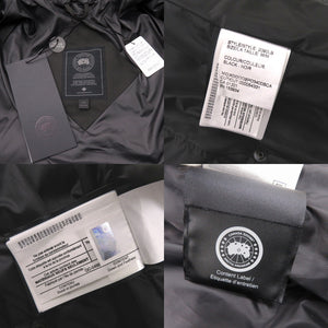 未使用品 カナダグース LORETTE PARKA BLACK LABEL 153934 サイズM ポリエステル ダウン ブラック ダウンジャケット ダウンコート 1635【中古】CANADA GOOSE