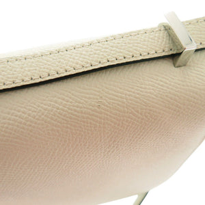 新品同様 ボナベンチュラ ステラ レザー ホワイト ショルダーバッグ 白 0059【中古】BONAVENTURA