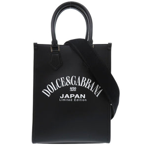 未使用品 ドルチェアンドガッバーナ クロスボディバッグ ショルダーバッグ レザー ブラック 0068【中古】DOLCE&GABBANA
