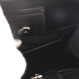 未使用品 ドルチェアンドガッバーナ クロスボディバッグ ショルダーバッグ レザー ブラック 0068【中古】DOLCE&GABBANA