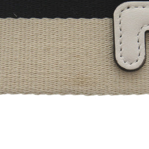 美品 フェンディ FENDI×FILA フェンディ×フィラ ロゴ キャンバス/レザー ベージュ ショルダーストラップ 0082【中古】FENDI