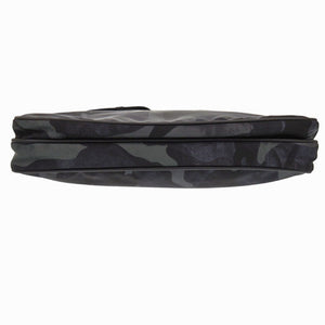 美品 プラダ VA251M 迷彩 カモフラージュ ナイロンキャンバス/レザー ブラック ショルダーバッグ 黒 0110【中古】PRADA