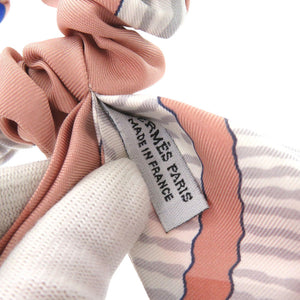 美品 エルメス シュシュ ベッラ ベラ シルク マルチカラー 0142【中古】HERMES