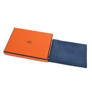 未使用 エルメス アトゥー PM エバーカラー ブルー D刻印(2019年製) ポーチ 青 0148【中古】HERMES
