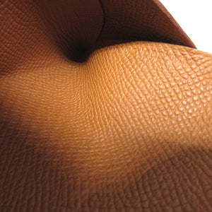 新品同様 エルメス カルヴィデュオ U刻印(2022年製) ヴォーエプソン ゴールド コインケース 財布 0211【中古】HERMES