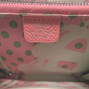 美品 エルメス アザップシルクインコンパクト Y刻印(2020年製) ヴォーエプソン ローズコンフェッティ 0225【中古】HERMES