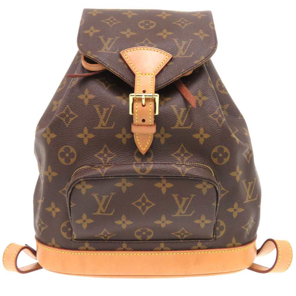 美品 ルイ ヴィトン モンスリMM モノグラム M51136 リュックサック バッグ LV 0246 【中古】 LOUIS VUITTON